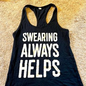 Yoga/workout racer back tank